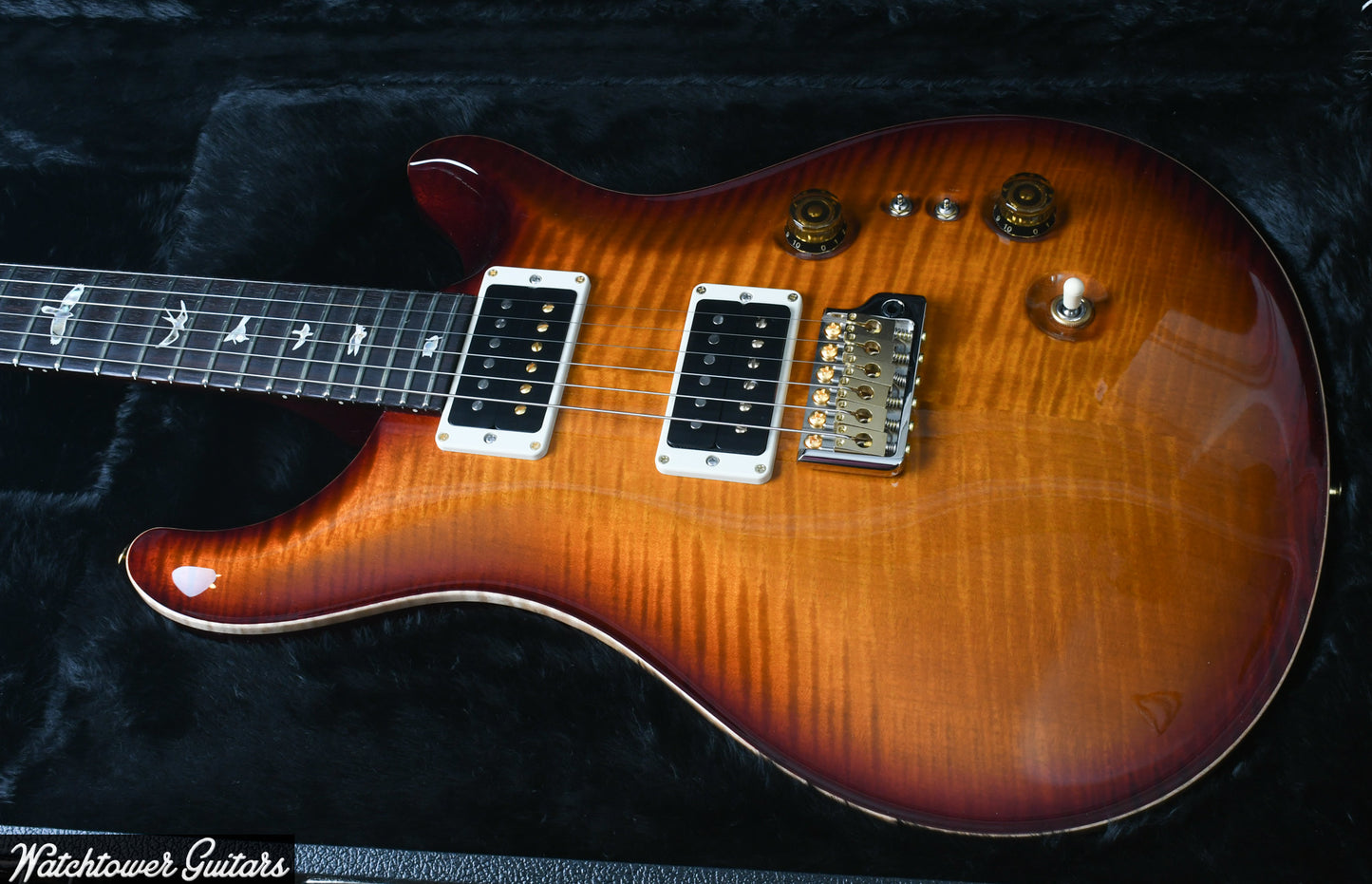 Paul Reed Smith PRS Custom 24-08 10 Top Dark Cherry Sunburst
