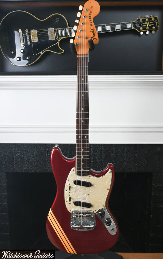 1973 Fender Mustang Compeition Red