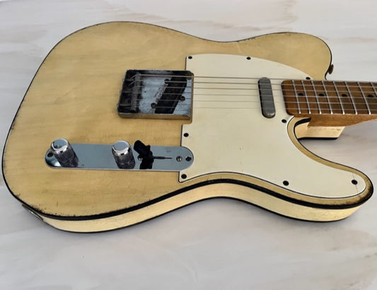 NEW Danocaster Single Cut Double Bound Blonde
