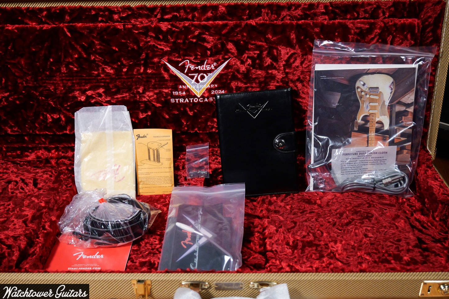 2023 Fender Custom Shop 70th Ann. '54 Stratocaster Journeyman Relic Olympic White