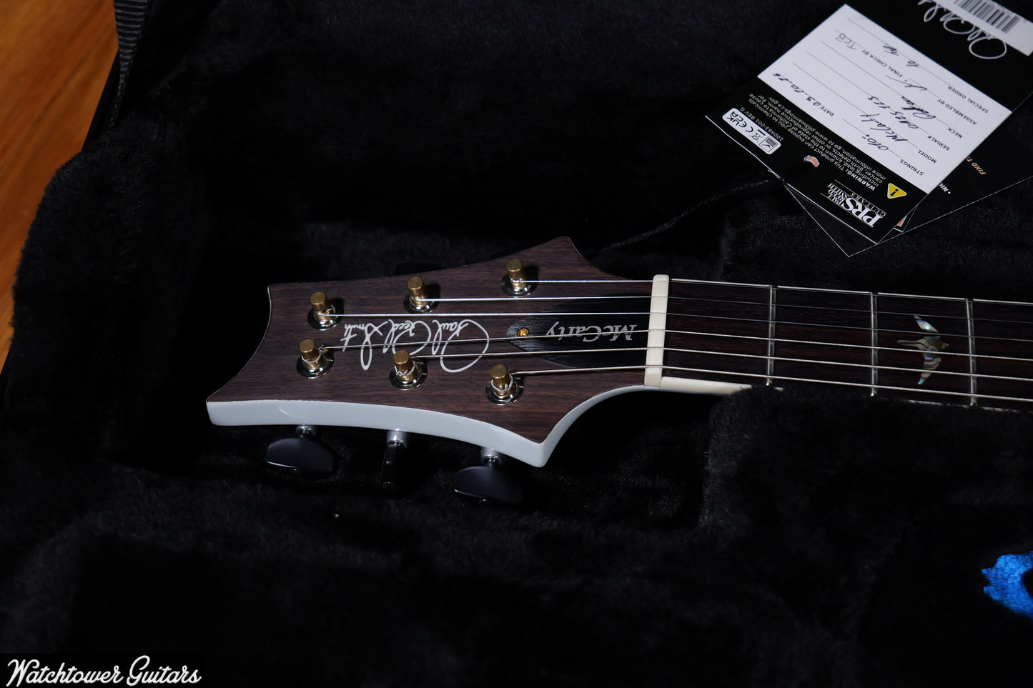Paul Reed Smith PRS McCarty 10 Top *Sprayer's Choice* River Blue Pearl