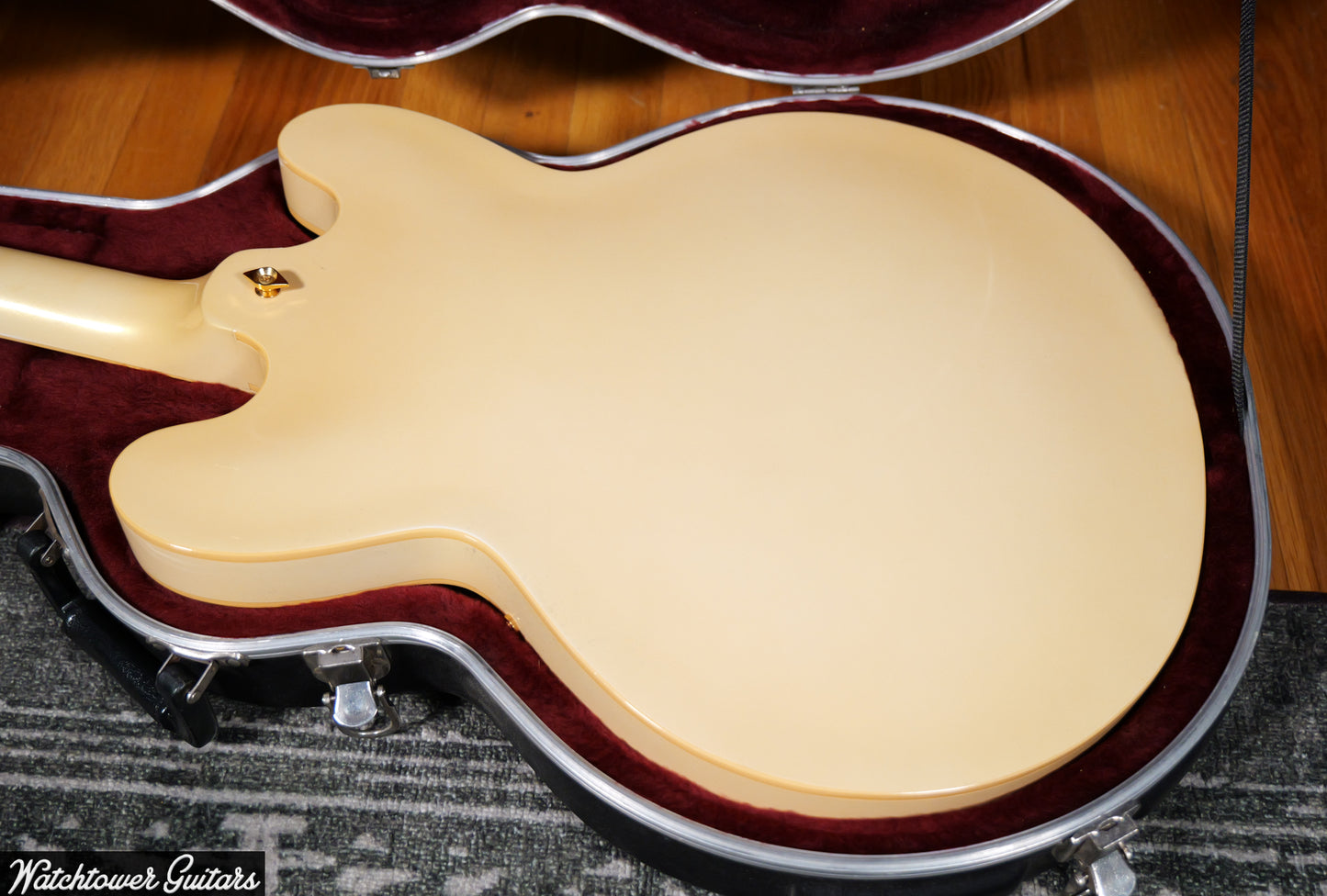 1983 Gibson Custom Shop ES-335 *Rare Custom Color* Pearl White with Gold Hardware
