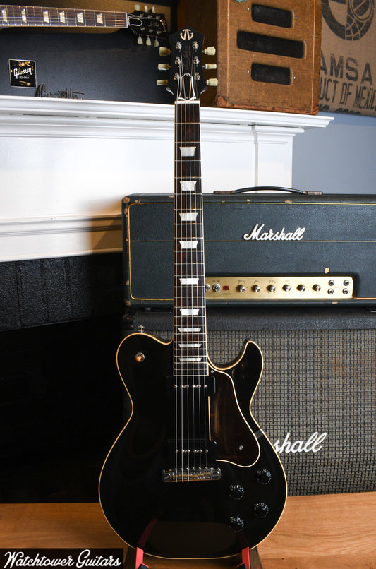 2011 Gustavsson Bluesmaster Custom Black P-90's