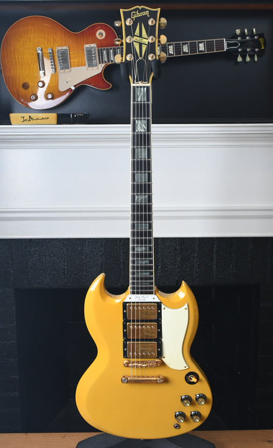 1991 Gibson 1961 SG Custom 30th Anniversary TV Yellow