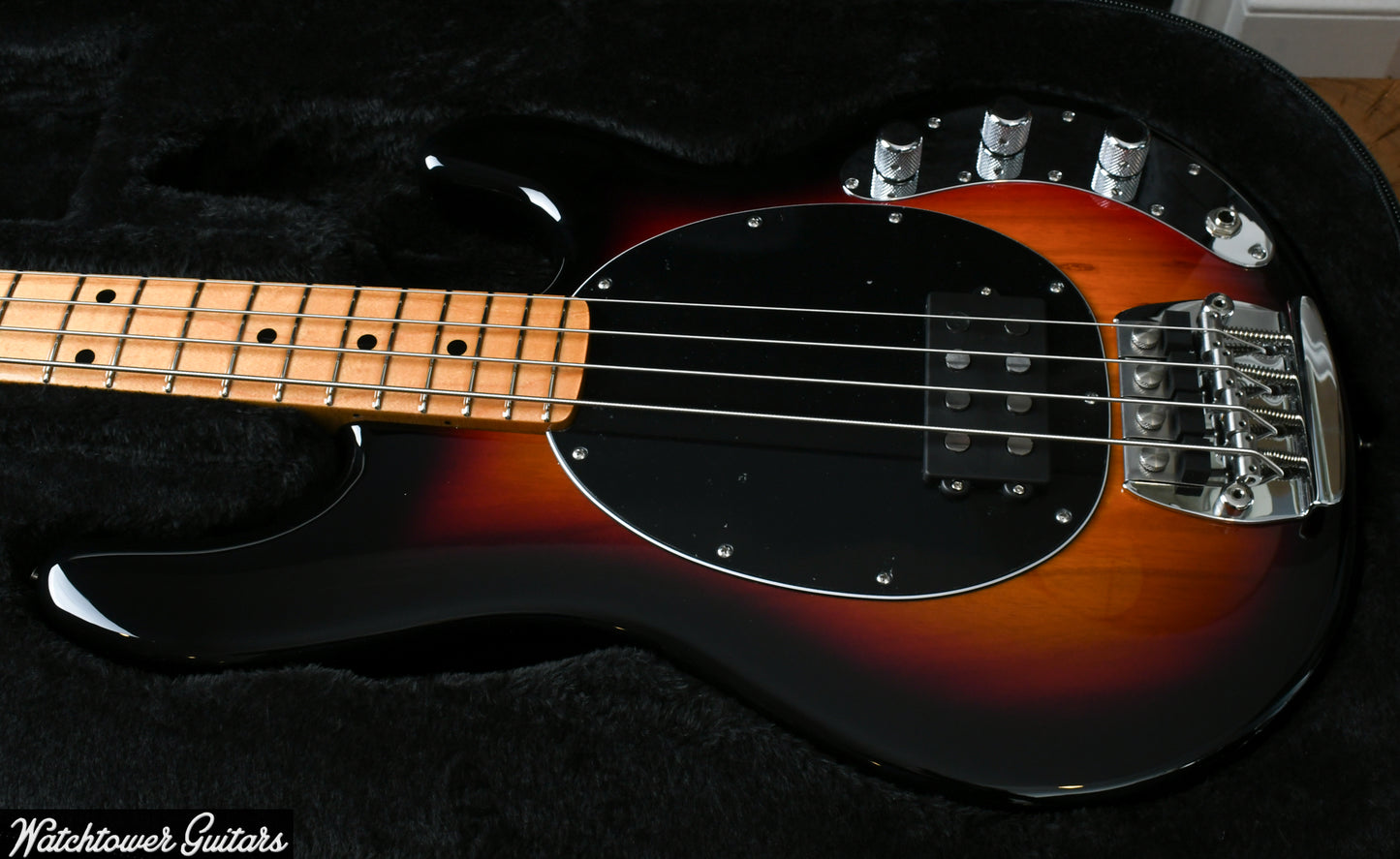 Ernie Ball Music Man Retro '70s StingRay Special 4 String Vintage Sunburst