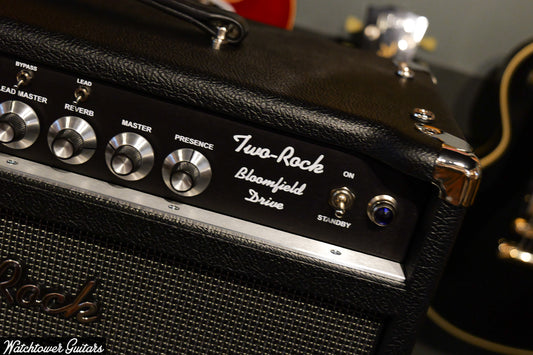 Two Rock Bloomfield Drive 40 Watt Head Black Bronco/Modern Silver Grill (SN 789)
