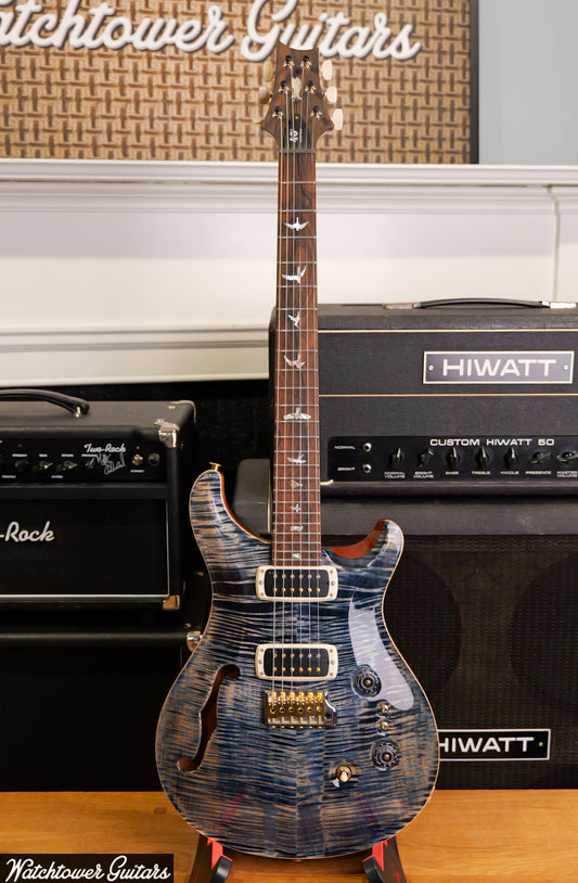 Paul Reed Smith PRS 40th Anniversary Custom 24-08 Semi Hollow Limited Edition Faded Whale Blue