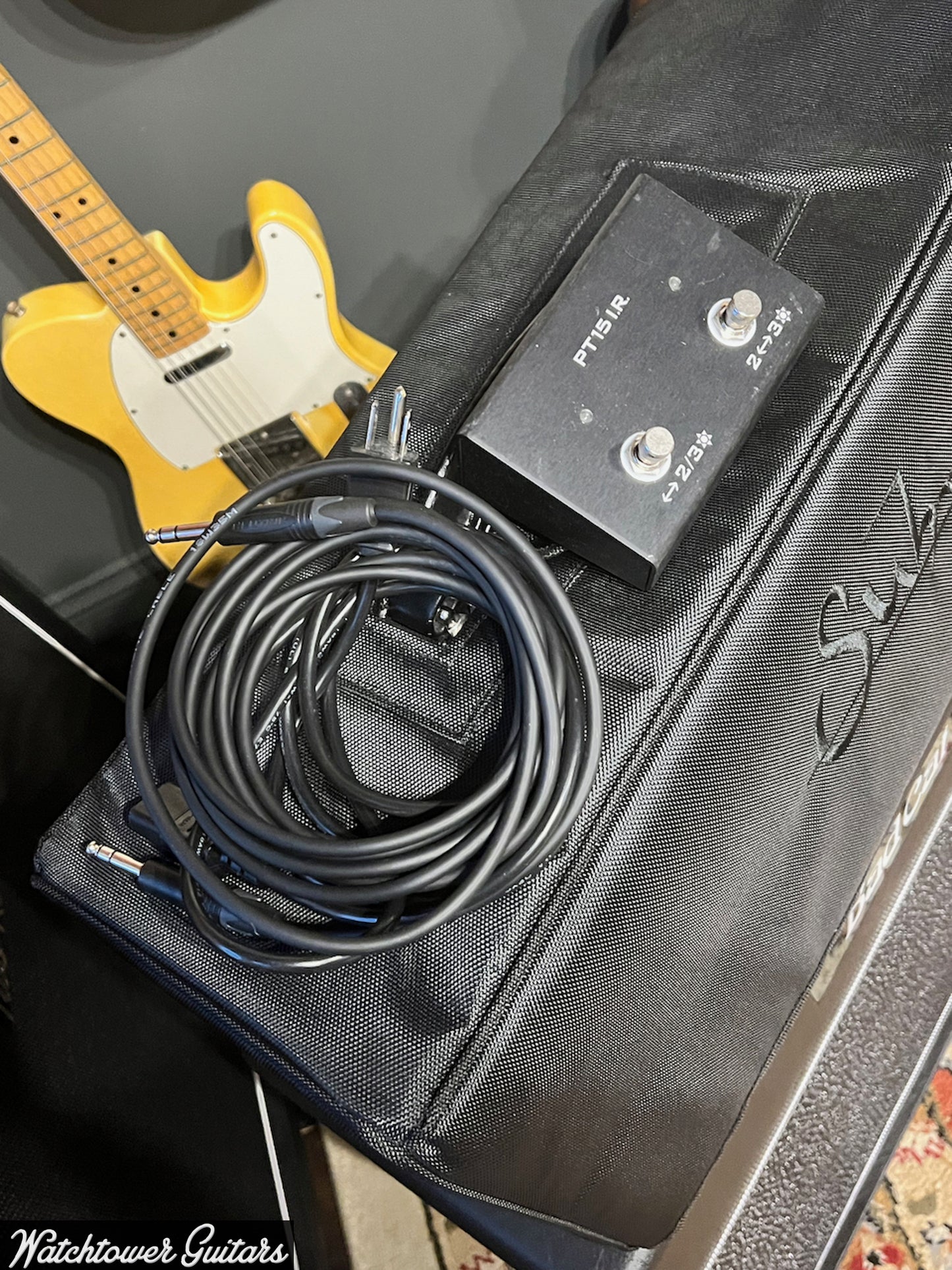 Suhr PT 15 IR Pete Thorn Head Black Tolex