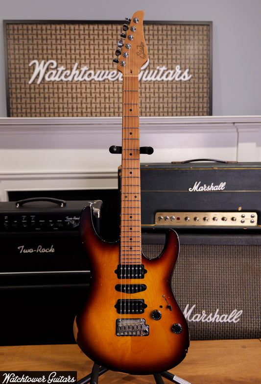 2014 Suhr Modern Antique 2 Tone Tobacco Burst