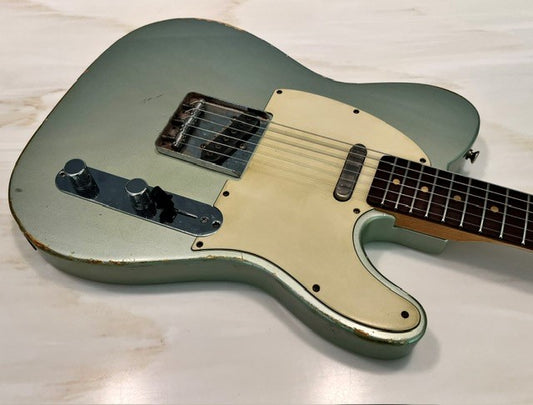 NEW Danocaster Single Cut - Iced Blue Metallic