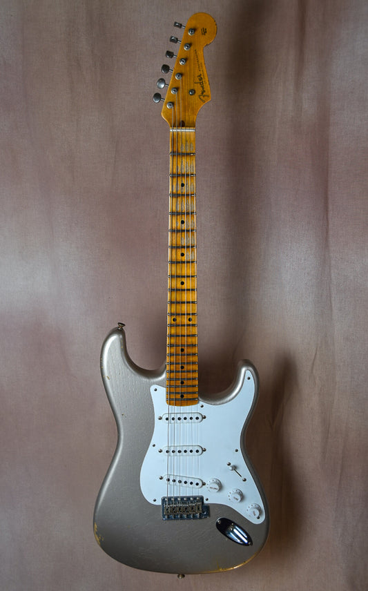 2018 Fender Custom Shop LTD '55 Relic Stratocaster Aged Faded Shoreline Gold