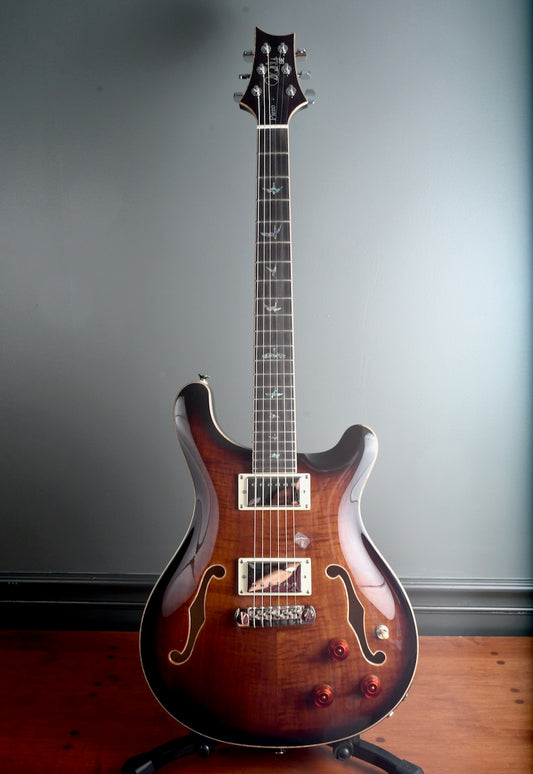 2020 PRS SE Hollowbody II Piezo Black Gold