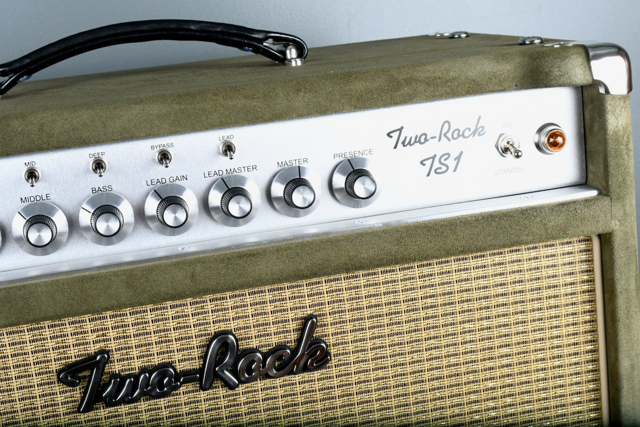 2020 Two Rock TS-1 50 Watt 1x12 Combo Moss Green Suede