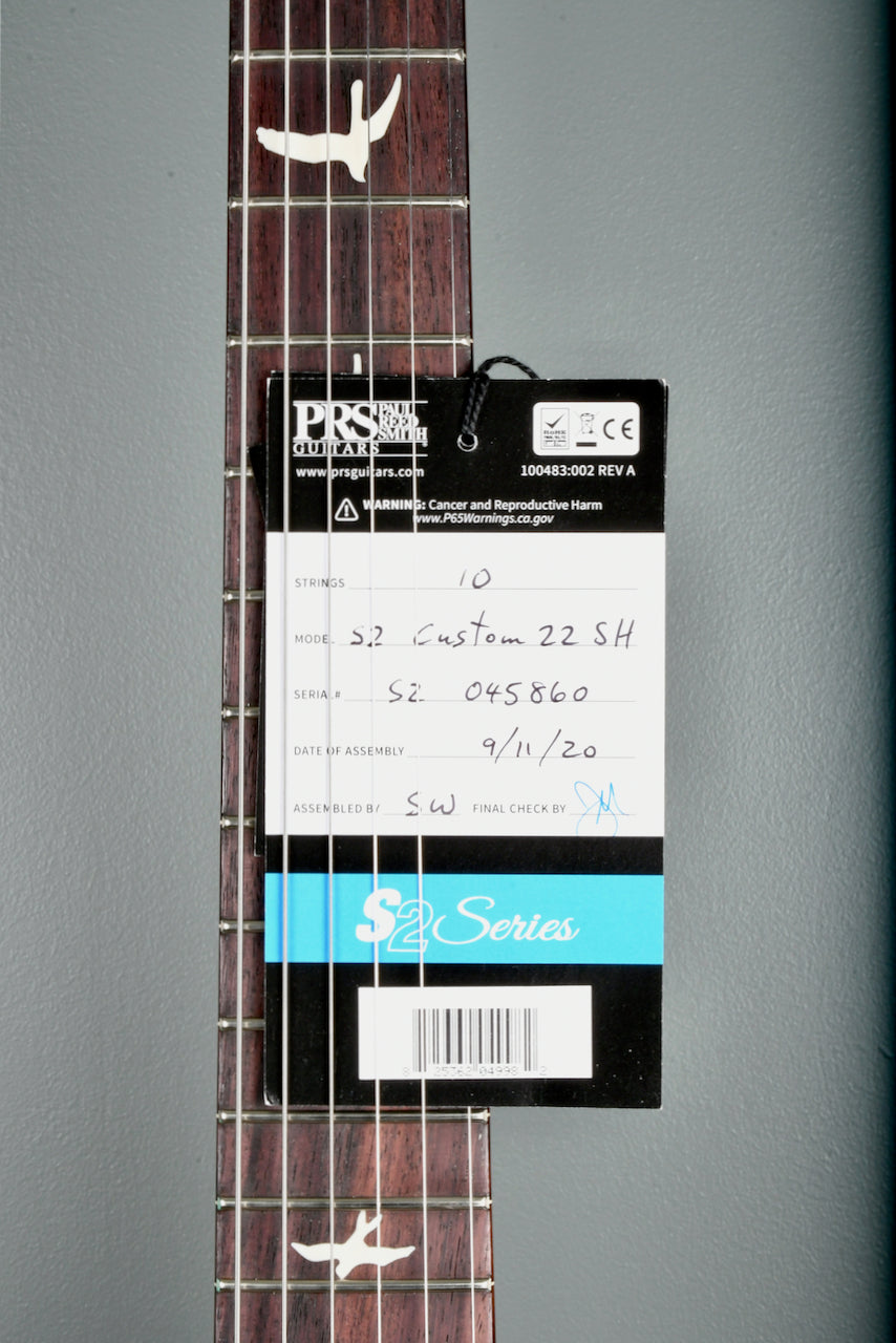 Paul Reed Smith PRS S2 Custom 22 Semi Hollow Special Order Robin's Egg Blue