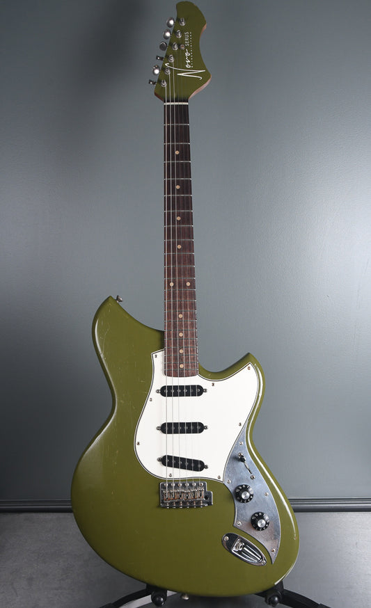 2017 Novo Guitars Serus S Uffington Green Fralin's