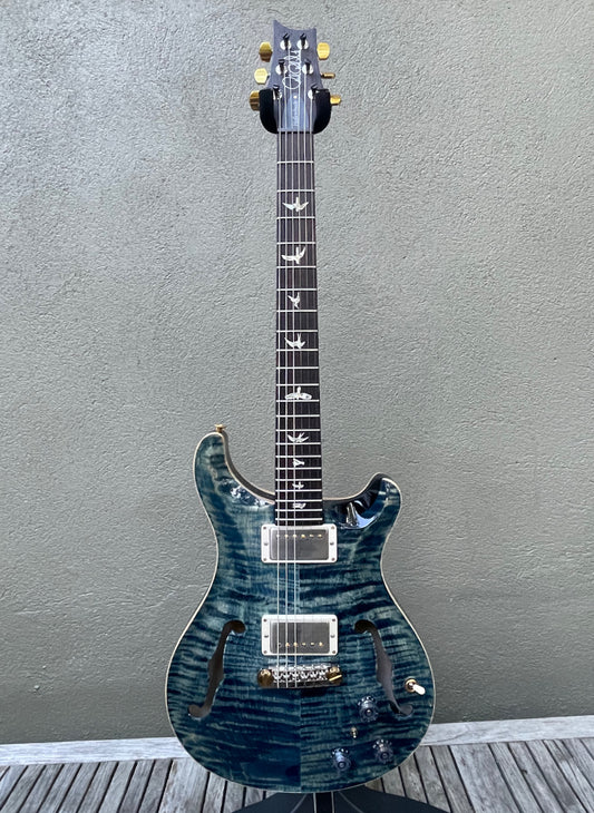 Paul Reed Smith PRS Hollowbody II Piezo 10 Top Faded Whale Blue