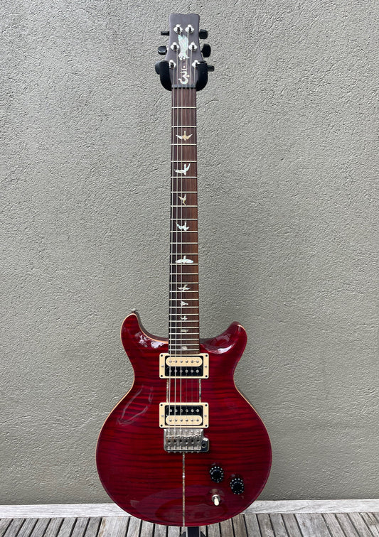 2000 Paul Reed Smith PRS Santana II Artist Brazilian Board Black Cherry