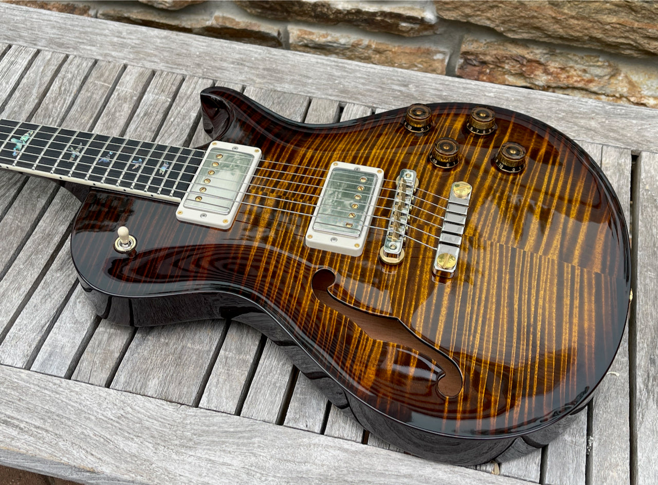 Paul Reed Smith PRS McCarty SC 594 Semi Hollow Ltd Artist Black Gold Wrap