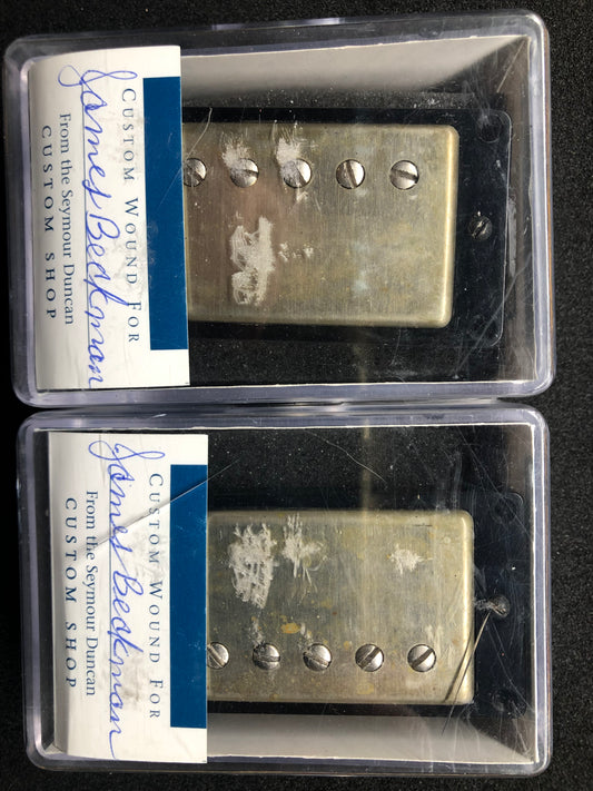 Seymour Duncan Custom Shop AlNiCo II PAF set with aged nickel Covers