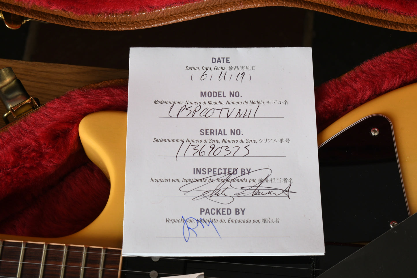 2019 Gibson Les Paul Special TV Yellow Lindy Fralin P-90's