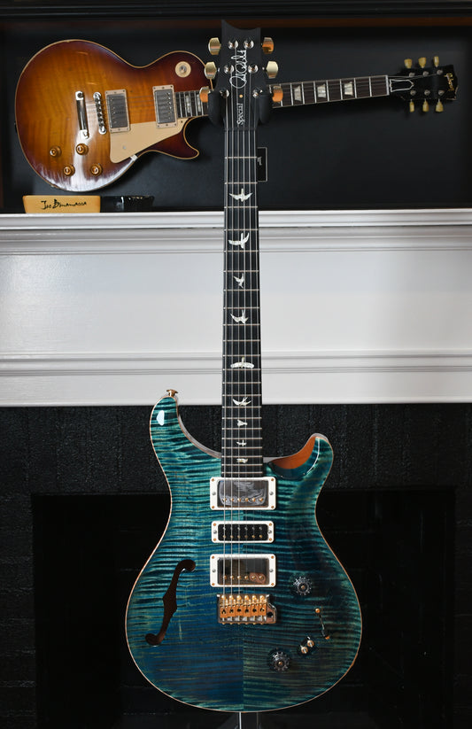 2020 Paul Reed Smith PRS Wood Library Special 22 Semi Hollow River Blue