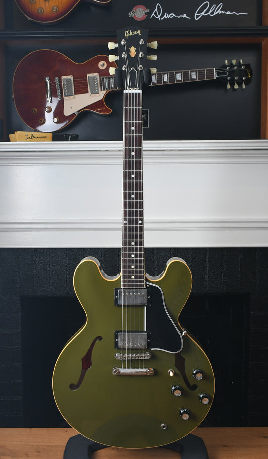 2021 Gibson 1961 ES-335 VOS Heavy Antique Olive Drab