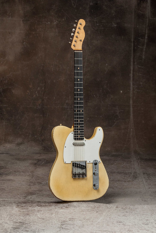 Nacho Telecaster Whiteguard Aged Blonde 60s Rosewood Board - Authorized Dealer