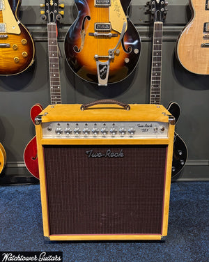 Two Rock TS-1 100/50 Watt 1x12 Combo Golden Brown Suede/Oxblood Grill