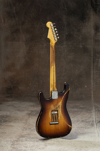NEW Nacho Contour Body "Brownie" Two-Tone Sunburst #33045