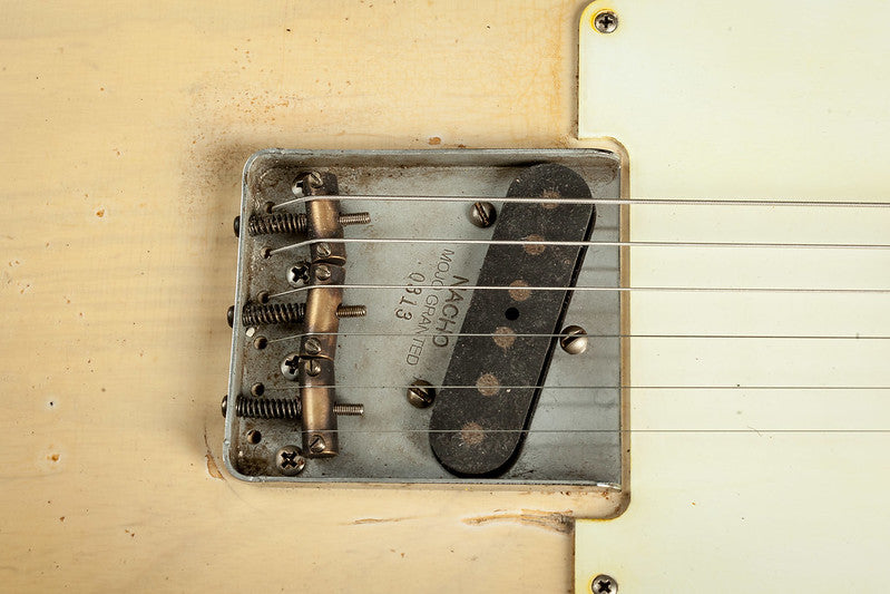 NEW Nacho Telecaster Aged Blonde Whiteguard #0313