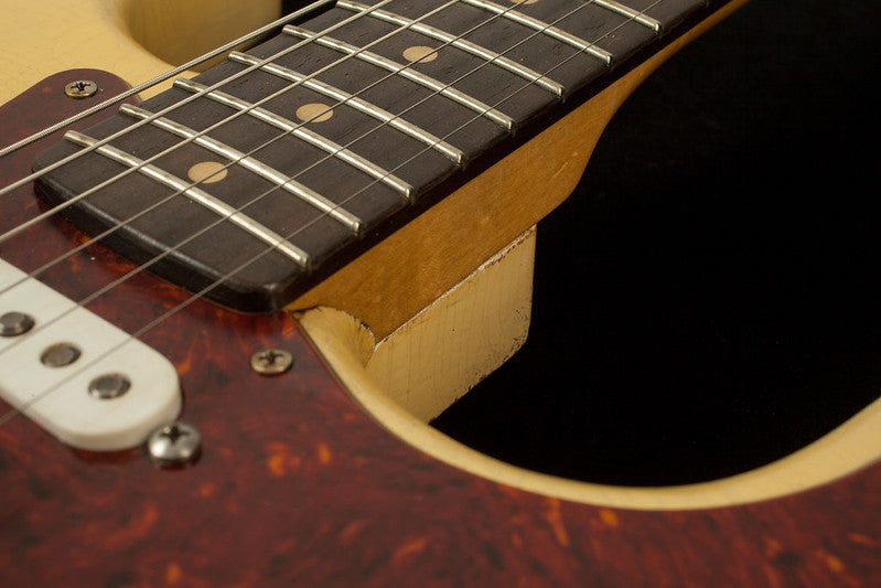 NEW Nacho Contour body 1960s style Blonde w/Tortoise guard #44209