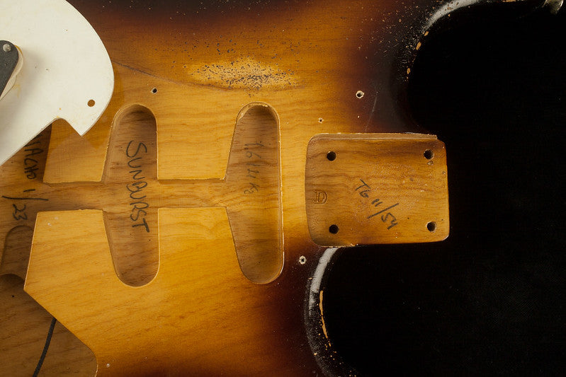 NEW Nacho Contour body 1954 style Sunburst Heavy aged #5096