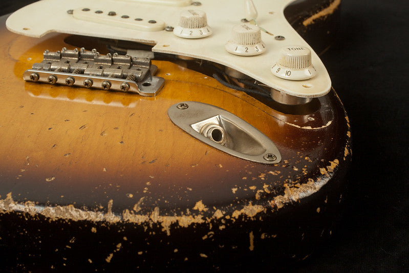 NEW Nacho Contour body 1954 style Sunburst Heavy aged #5096