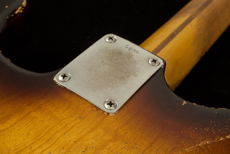 NEW Nacho Contour body 1954 style Sunburst Heavy aged #5096