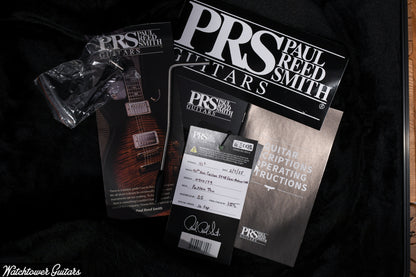 Paul Reed Smith PRS 40th Anniversary Custom 24-08 Semi Hollow Limited Edition Charcoal Tri-Color Burst
