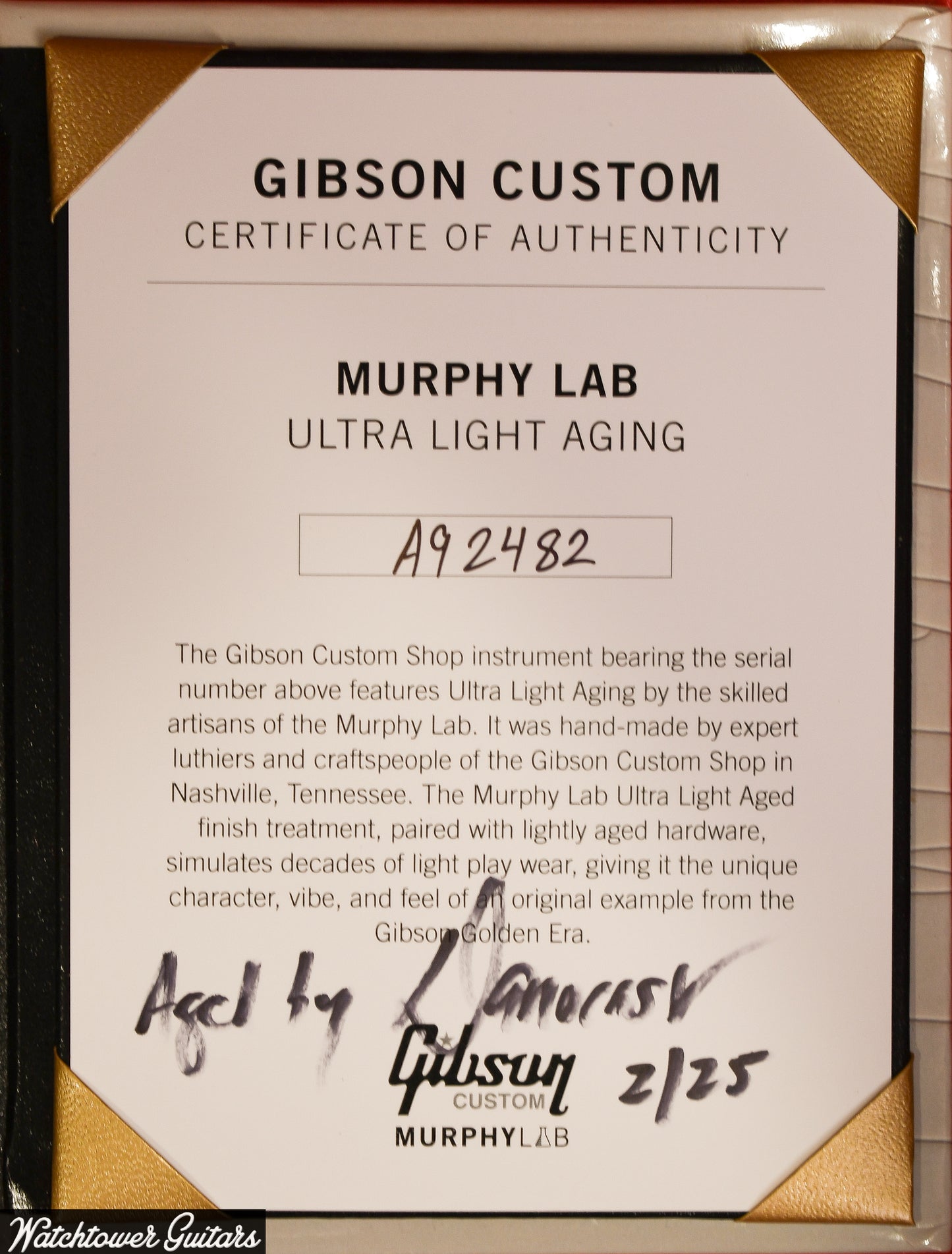 2022 Gibson Murphy Lab '59 ES-335 Blonde Danocaster Makeover