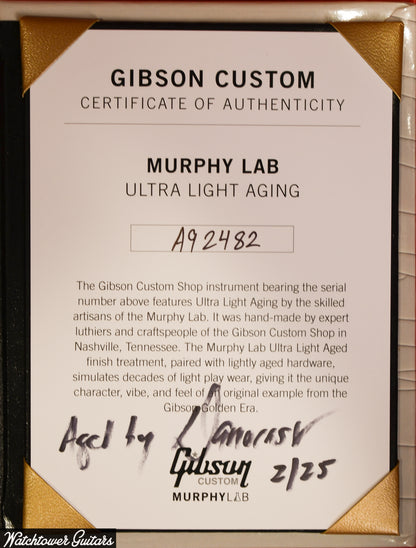 2022 Gibson Murphy Lab '59 ES-335 Blonde Danocaster Makeover