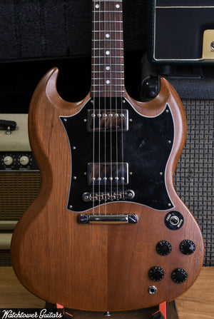 2021 Gibson SG Faded Tribute Natural Walnut - Upgrades!