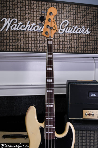 1980 Fender Jazz Bass Olympic White