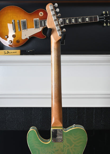 2022 Danocaster Single Cut Custom Lace Green/Gold