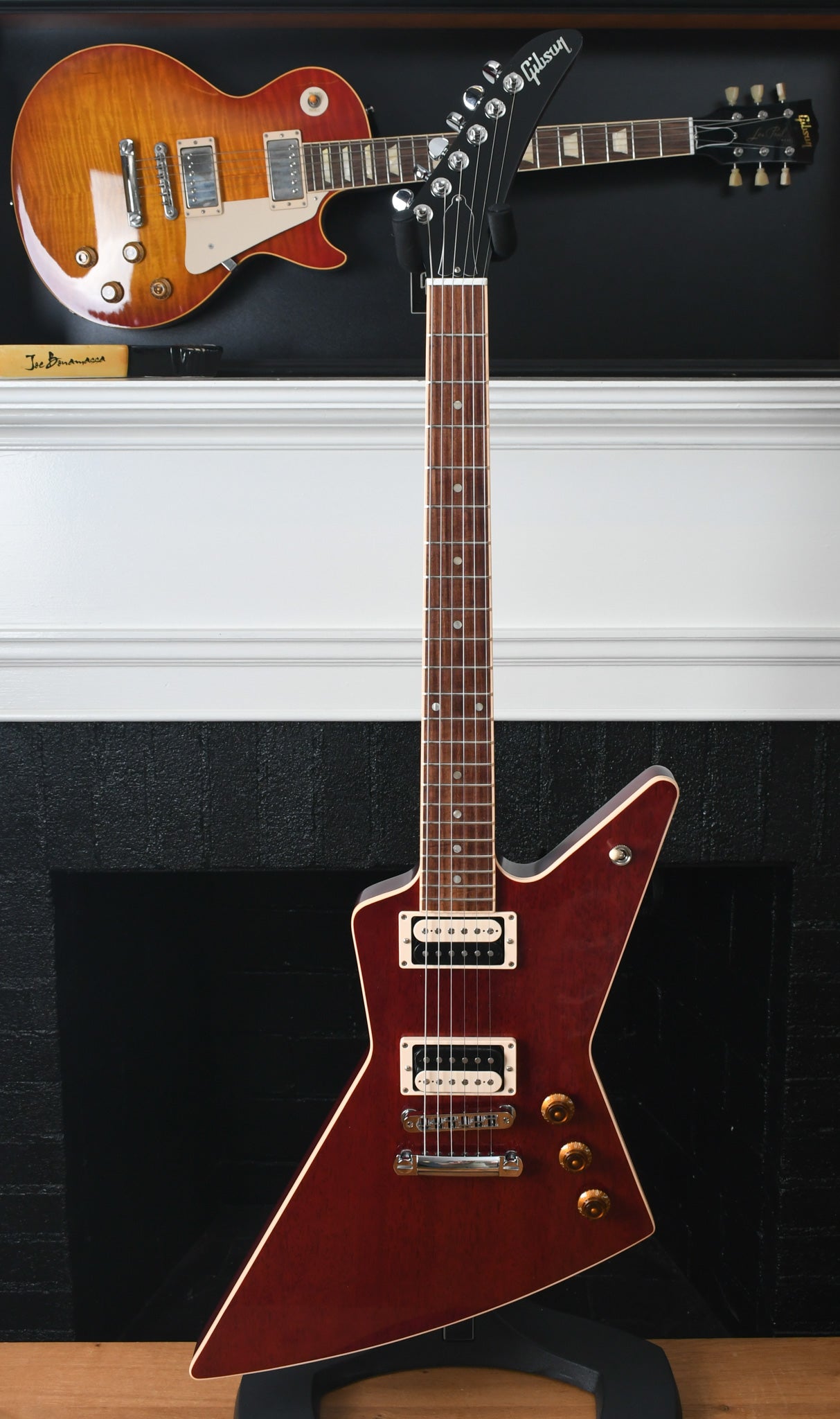 2012 Gibson Explorer Traditional Pro Wine Red