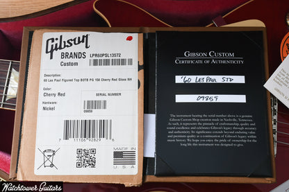 2020 Gibson 1960 Les Paul Standard Reissue R0 BOTB Page 158 Cherry Red
