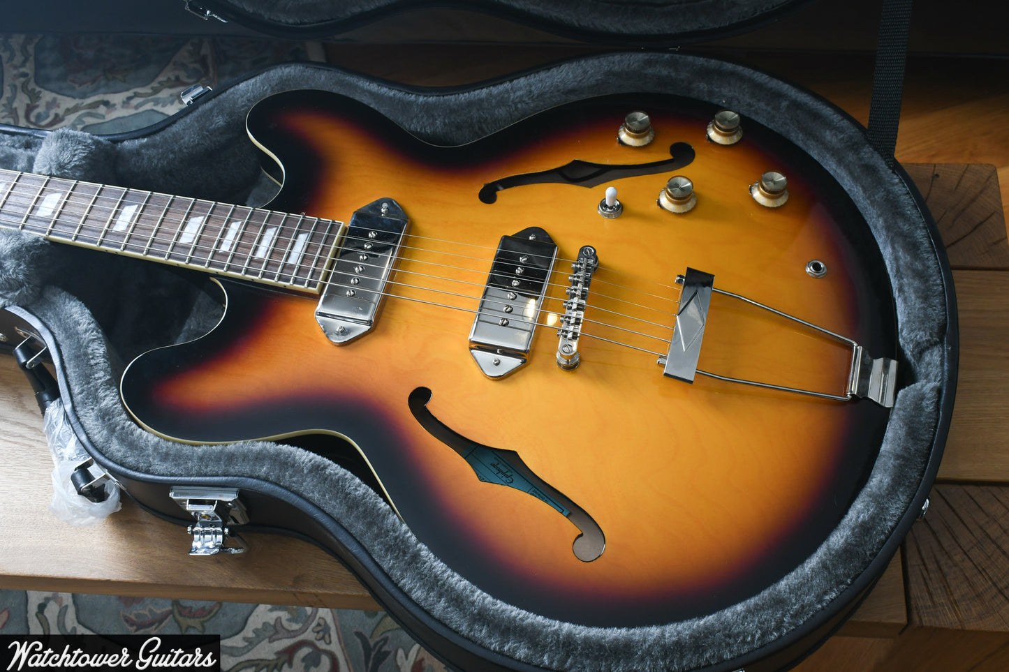 2021 Epiphone Casino Vintage Sunburst OHSC