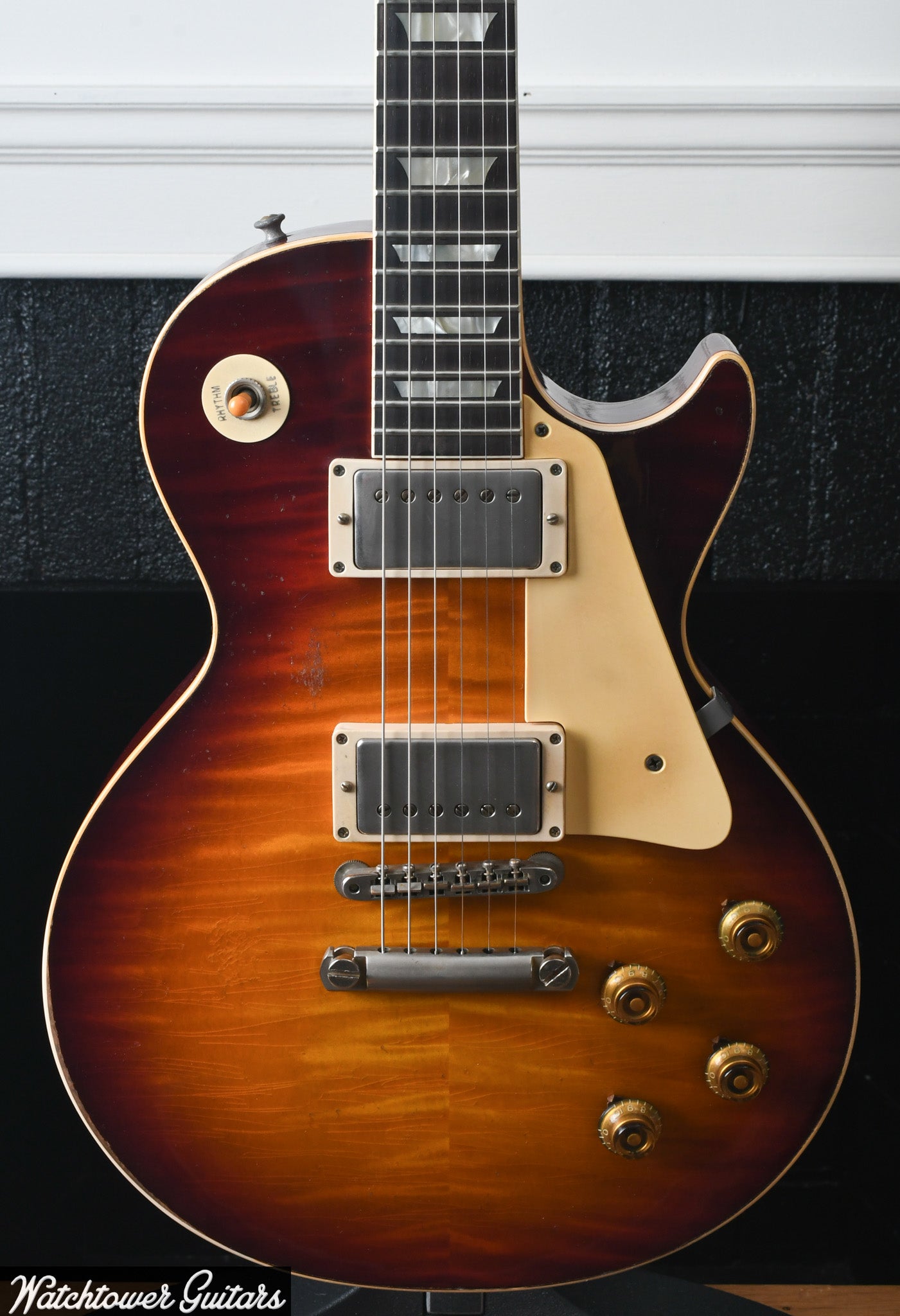 2023 Gibson 1959 Standard Murphy Lab Brazilian Heavy Aged Tom's Dark Burst - 7lbs 15oz!