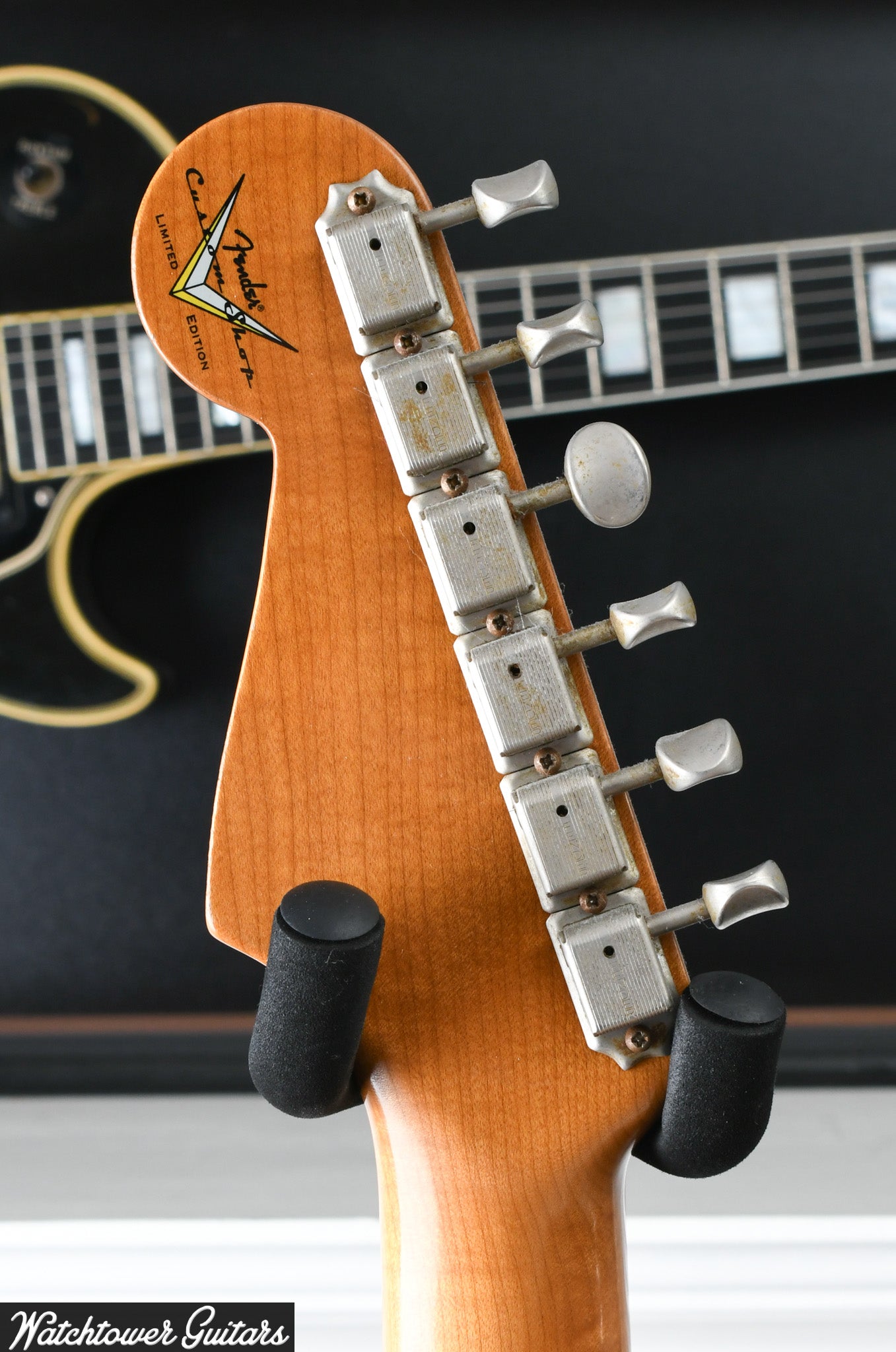 2021 Fender Custom Shop Limited Dual Mag II '60 Stratocaster Aged Black over 3 Tone Sunburst Relic