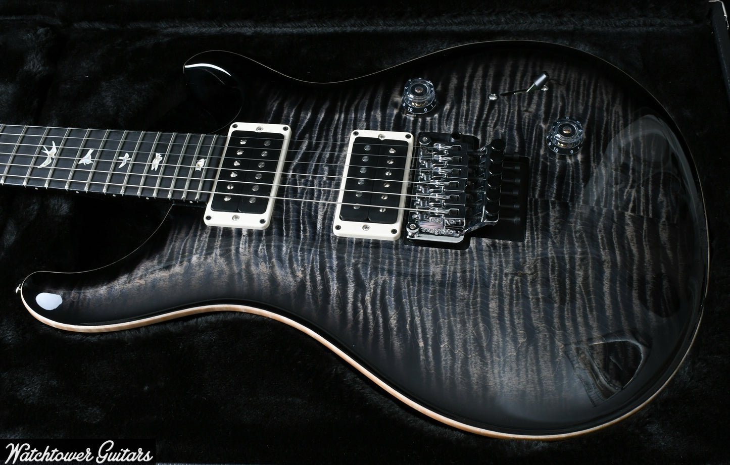 Paul Reed Smith PRS Custom 24 "Floyd" 10 Top Charcoal Burst