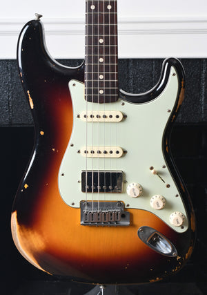 2016 Fender Custom Shop 1963 Stratocaster Relic Sunburst