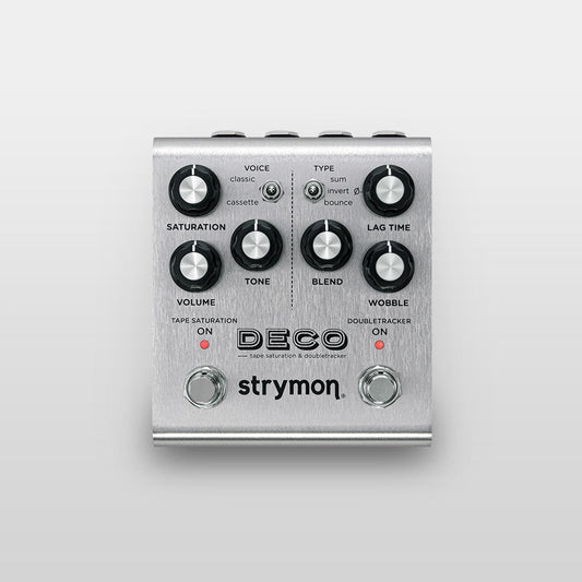 Strymon -Deco V2 - Tape Saturation & Doubletracker Pedal