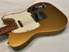 NEW Danocaster Single Cut Double Bound Firemist Gold