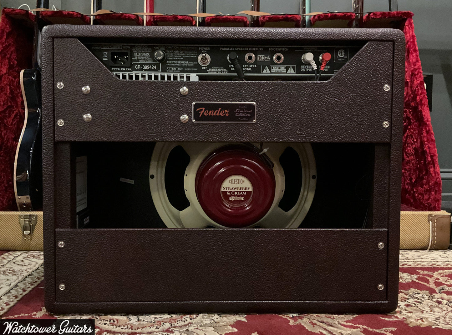 Fender Princeton Limited Edition - Celestion Strawberry and Creme